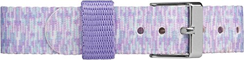 Timex Girls Purple/White Sport Elastic Fabric Strap Watch