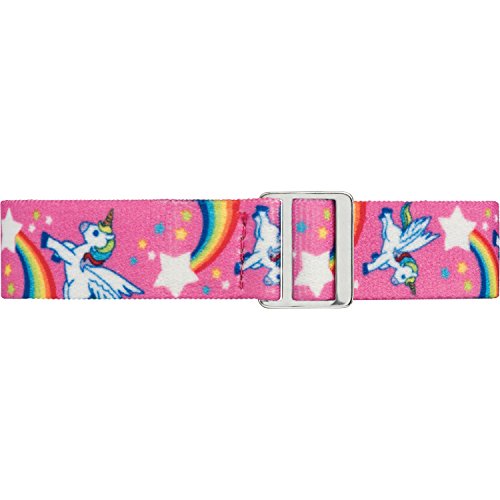 Timex Girls Pink/Rainbows & Unicorns Fabric Strap Watch