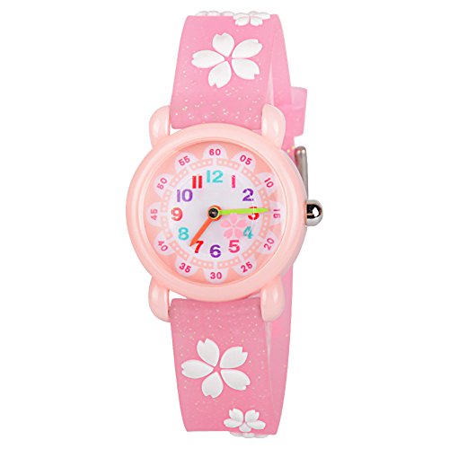 Cute Cartoon 3D Kids Waterproof Silicone Wristwatch