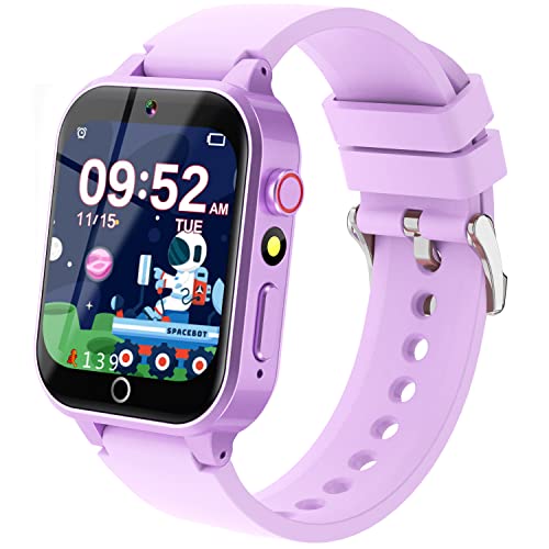 Girls Smart Watch with Games, High-Res Touchscreen Camera