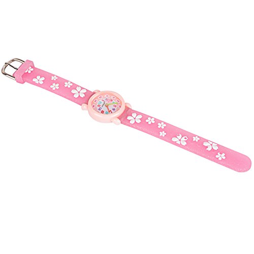 Cute Cartoon 3D Kids Waterproof Silicone Wristwatch