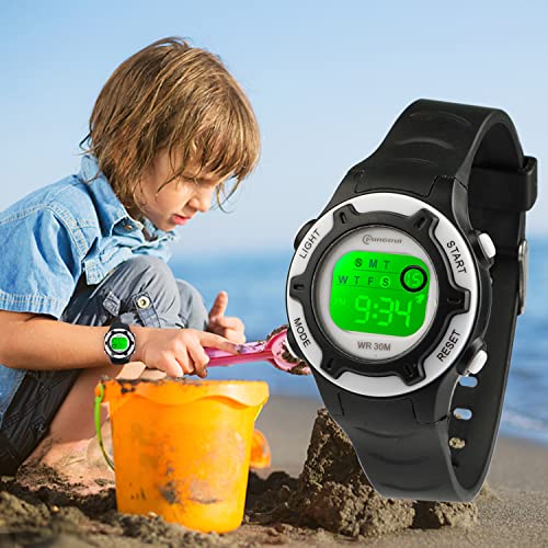 Edillas Kids Digital Watches with 7 Colors Light