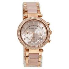 Michael Kors Women's Rose Gold Chronograph Watch MK5896