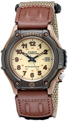 CASIO Men's Forester Sport Watch, Brown Face