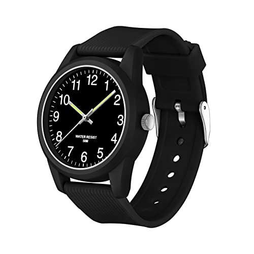 TENOCK Kids Analog Watch for Boys Girls - Waterproof
