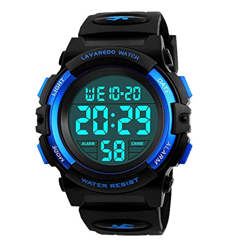 ALPS Kids Digital Watch: Waterproof, Shockproof, for Daily Wear