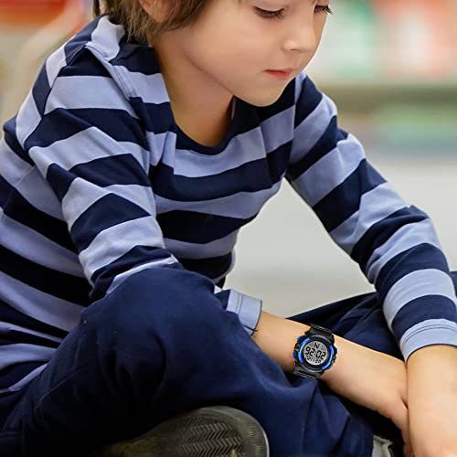 ALPS Kids Digital Watch: Waterproof, Shockproof, for Daily Wear