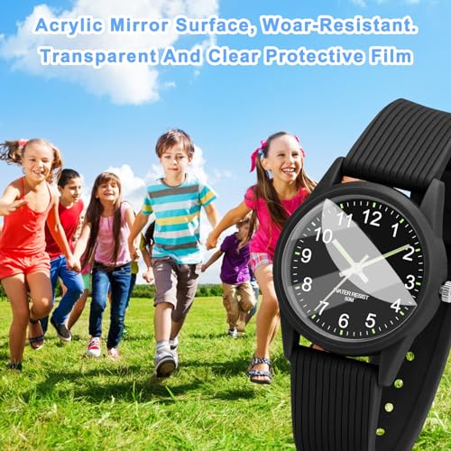 TENOCK Kids Analog Watch for Boys Girls - Waterproof