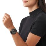 Michael Kors Men's Slim Runway Black Steel Watch