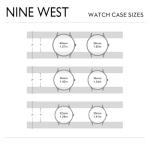 Nine West Women's Leather Band Wristwatch