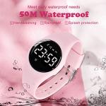 Bomieux Waterproof Digital Watch for Kids Ages 5-15