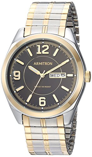 Armitron Men's Two-Tone Expansion Band Day/Date Watch