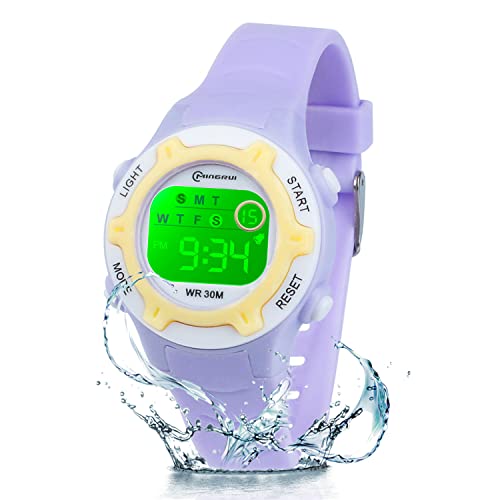 Kid's Digital Watches: Waterproof, Multifunctional, Ages 4-15