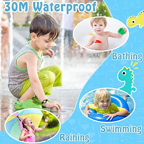 SOCICO Children Waterproof Analog Time Teaching Watch