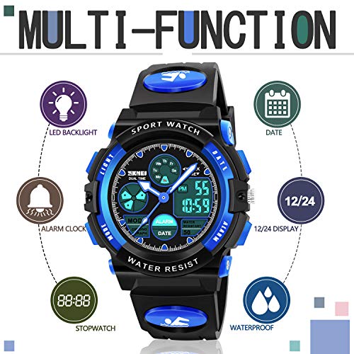 Youth Digital Watches for Boys and Girls 5-15