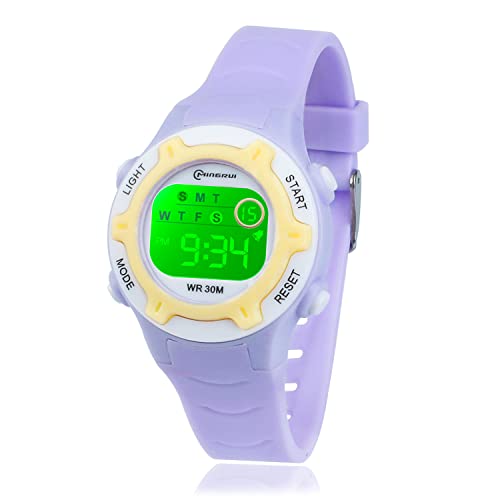 Kid's Digital Watches: Waterproof, Multifunctional, Ages 4-15