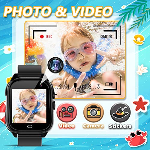 Kid's Smart Watch with Waterproof 26 Games & HD Camera