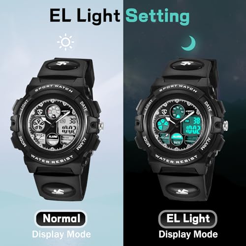 Bomieux Kids Digital and Analog Watch for Boys