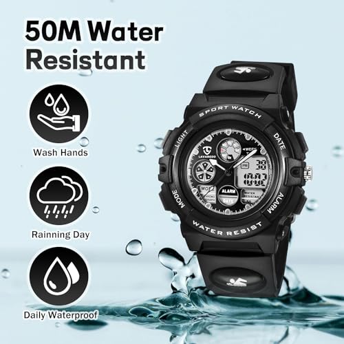 Bomieux Kids Digital and Analog Watch for Boys