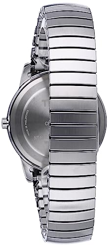 Men's Timex Easy Reader Day-Date Watch - Silver/White