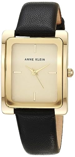 Anne Klein Leather Strap Watch for Women