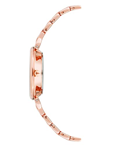 Anne Klein Rose Gold-Tone Bracelet Watch for Women