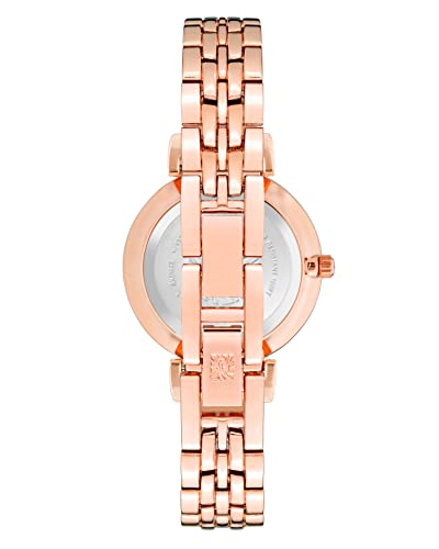 Anne Klein Rose Gold-Tone Bracelet Watch for Women