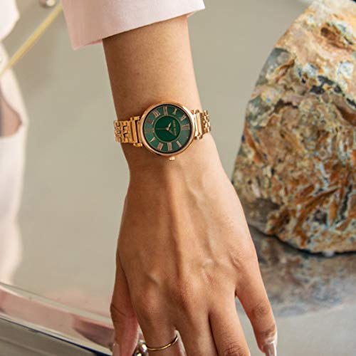 Anne Klein Rose Gold-Tone Bracelet Watch for Women