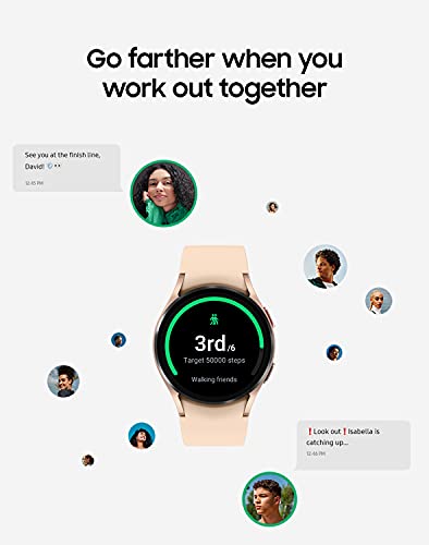 SAMSUNG Galaxy Watch 4 40mm Pink Gold Smartwatch