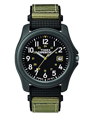 Timex Men's Expedition Camper Watch, Gray Nylon Strap