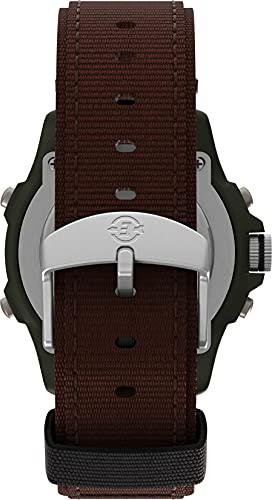 Timex Men's Expedition Resin Combo Watch, Brown/Green
