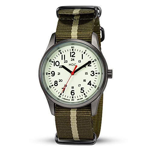Men's Infantry Glow in The Dark Military Analog Watch
