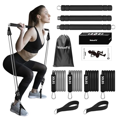 Portable Resistance Bar Kit for Full Body Workouts