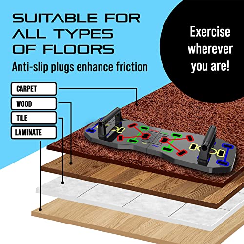 AERLANG Foldable 10-in-1 Push Up Board