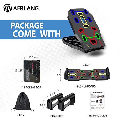AERLANG Foldable 10-in-1 Push Up Board