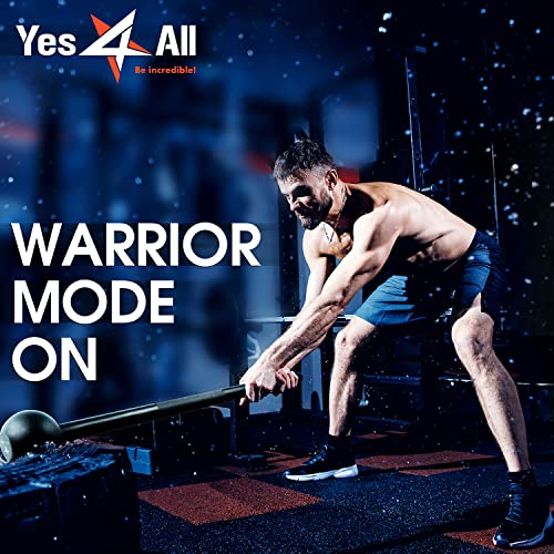 Yes4All 5lb Steel Mace Bell for Strength Training