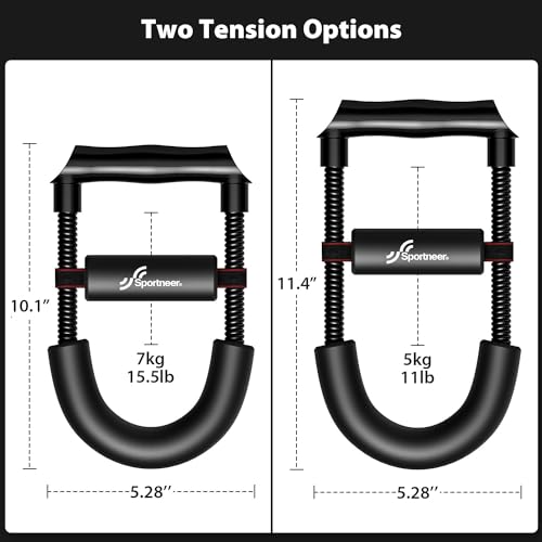 Sportneer Wrist Strengthener & Forearm Exerciser