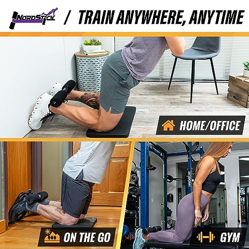 NordStick Nordic Hamstring Curl Strap - Exercise Anywhere