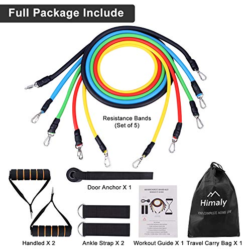 Himaly Resistance Bands Set for Strength Training