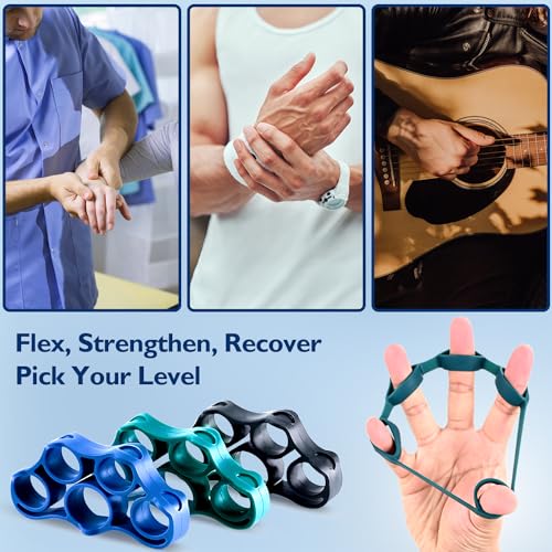 FitBeast 9-Pack Hand Grip Strength & Recovery Kit