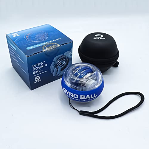JIN BD Gyroscopic Wrist Trainer Ball with LED
