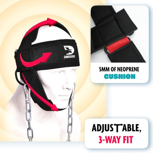 DMoose Fitness Neck Harness for Strength & Recovery