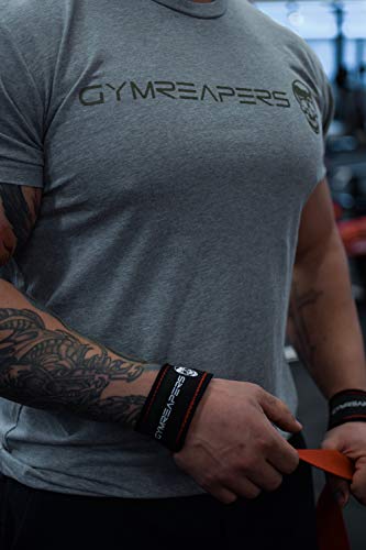 Gymreapers Padded Wrist Straps for Weightlifting