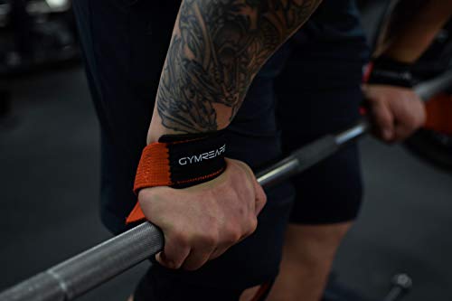 Gymreapers Padded Wrist Straps for Weightlifting