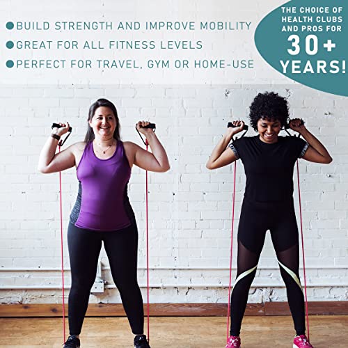 Adjustable Resistance Bands with Handles for Workouts