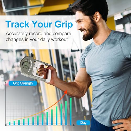 Grip Strength Tester for Sports and Home Use
