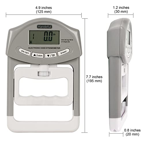 Grip Strength Tester for Sports and Home Use
