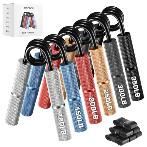 Hozzen 6-Pack Grip Strength Trainer Set