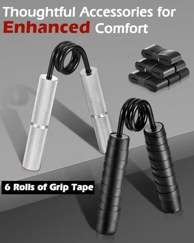 Hozzen 6-Pack Grip Strength Trainer Set