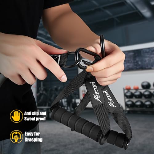 Heavy Resistance Bands with Handles for Fitness